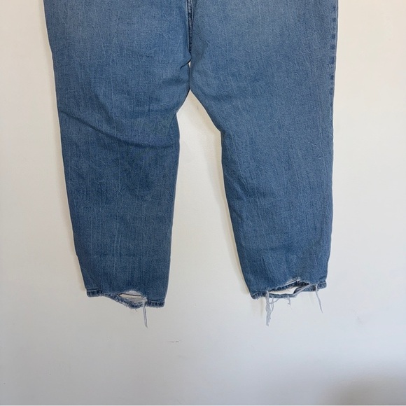 Abercrombie and Fitch Ankle Straight Ultra High Rise Curve Love 35 20 SHORT - Picture 5 of 6